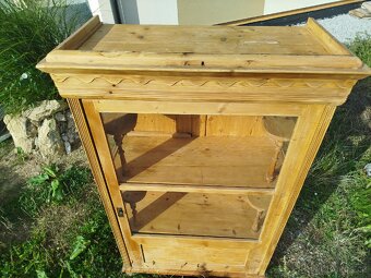 Starožitný skleník / vitrína / velice pěkná - 12