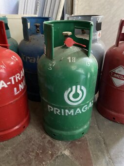 Plynová láhev na plyn PB , různé druhy a velikosti - 12