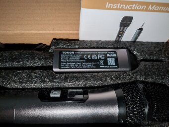 Tonor bezdrátový mikrofon Model: TW620 2ks cena za ks - 12