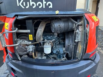 Pásový bagr Kubota U36-4,r.v.2018,2684MTH,PRODLOUŽENÉ RAMENO - 12