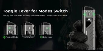 Wurkkos TD11 chytrá OLED 3000L, USB-C,RGB novinka - 12