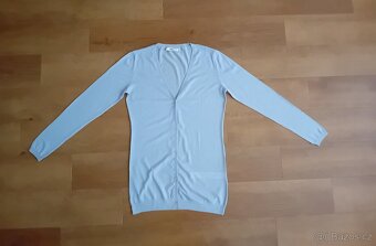 0039 Italy dámský luxusní lehký svetřík vel. S/M 100% vlna - 12
