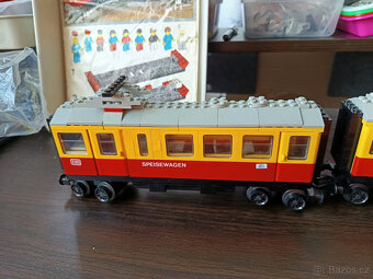 LEGO Train 7740 Inter-City Pass. Train +návod +box - 12