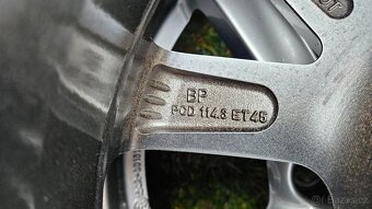 Mazda 3 zimní pneumatiky 205/60R16 elektrony 6,5Jx16 5x114,3 - 12