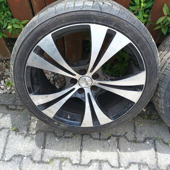 ALU disky Platin 5x100   Letní sada - 12