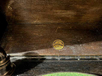 Starožitný gramofon v nevídáném top stavu. - 12