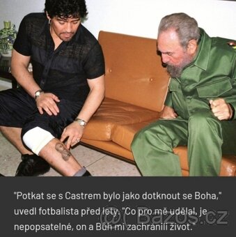 DIEGO ARMANDO MARADONA - prodám ORIGINÁLNÍ šálu. - 12