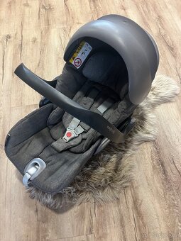 Autosedačka - vajíčko Cybex Cloud Q Plus Platinum - 12