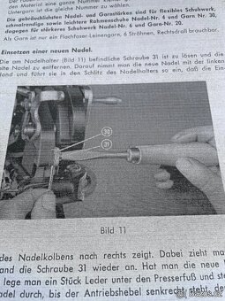 Ruční šicí stroj na kůži - Junker & Ruh SD 28 - 12
