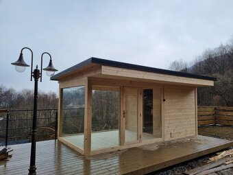 Venkovní sauna - firma SAUNFIT - 12