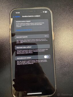 iPhone 12 pro max 256 GB - stříbrná barva - 12