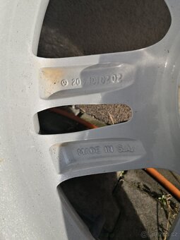 Mercedes W203 org. Alu kola 7x16 5x112 c203 cl203 - 12