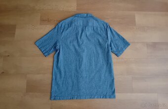 Zara pánská košile vel. M len + bavlna - 12