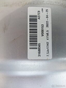 Originální alu disk Volvo 17" - 12