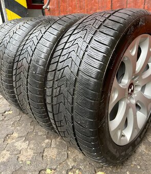 ALU KOLA R19 5X120, ORIGINÁL BMW X5 / X6, ZIMNÍ PNEU 7MM - 12