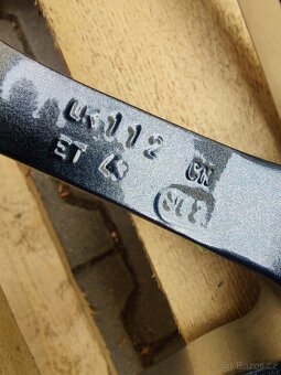 Alu kola 5x112 8J et 43. - 12