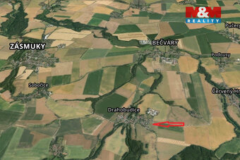 Prodej pozemku k bydlení, 1155 m², Drahobudice - 12