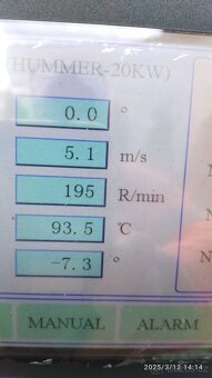 Profesionalni větrná elektrárna 20 kw, max. 28kW - 12