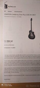 Elektroakustická baskytara - 12