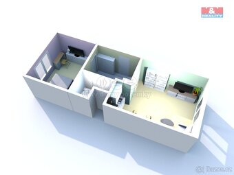 Prodej bytu 2+kk, 42 m², Děčín, ul. Závodní - 12