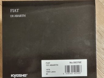 Fiat 131 Abarth Rally 1000 Lakes 1978 1:18 Kyosho - 12