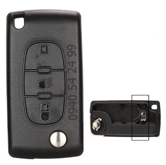 Peugeot & Citroen obal kľúča - 12