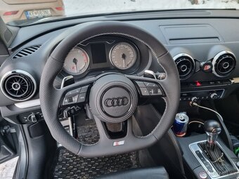 AUDI VOLANT ZKOSENY SPORTOVY + PADLA + AIRBAG - 12