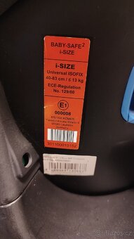 Britax romer BABY-SAFE 2 i-SIZE + Základna - 12