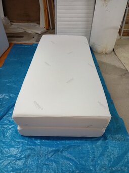 Prodám 2 x špičkové pamětové matrace zn.TEMPUR 90 x 200 cm - 12