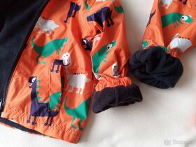 Nový nepromokavý zateplený Dino set, vel.98/104 - 12