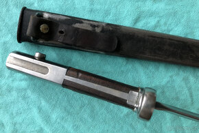 Švýcarský nožový bodák M1918 na pušku Schmidt-Rubin - 12