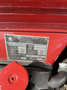 SNÍŽENÁ CENA-Škoda 1000 MB 721 De luxe - 12