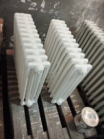 repasovaní starých litinovych radiatorů - 12