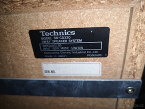 Nabízím reprobedny z 90. let TECHNICS SB-CD 320 - 12