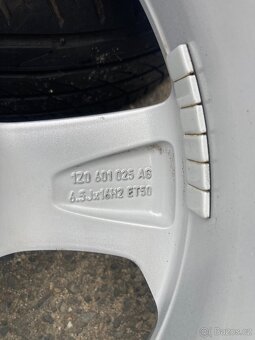 Alu 5x112 r16,Škoda Octavia 2, 205/55 16-6mm - 12