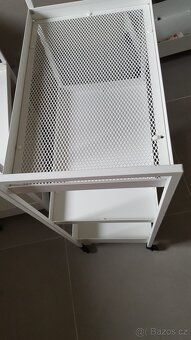 IKEA vozík bílý 3x - 12