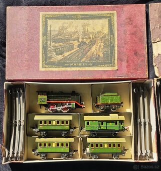 Vláčky MÄRKLIN ze 30 let minulého století - 12