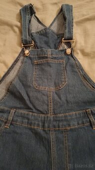 Laclové jeansové kalhoty - 12