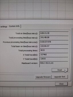 CO2 laser málo používaný - TOP stav - 12
