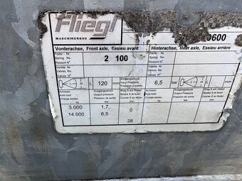 Aplikátor kejdy, fekál Fliegl VFW 10600 TD AKCE-SLEVA - 12