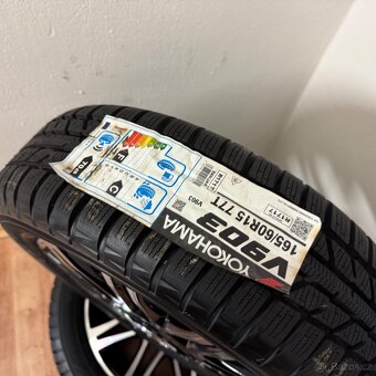 NOVÁ TOYOTA AYGO 4x100 R15 ET35+ZIMNÍ 165/60R15 8,5mm BICOLO - 12
