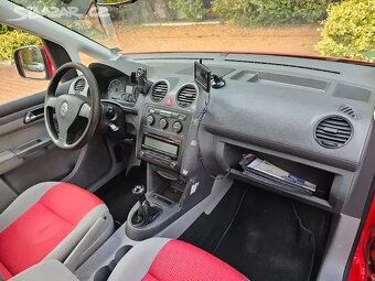 VW Caddy Maxi 1.9TDI 77kW,7míst,tažné,2009,Bez koroze - 12