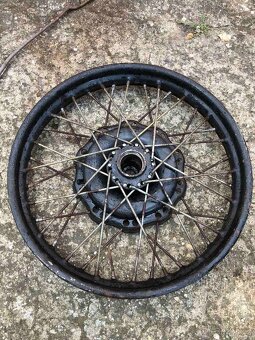 Pneu 3.75-19 i-40 duše pásek pod duši Dněpr Ural M72 K750 - 12