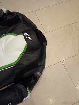 Alpinestars Motegi V2-Pánská kožená moto kombinéza, dvoudíl - 12