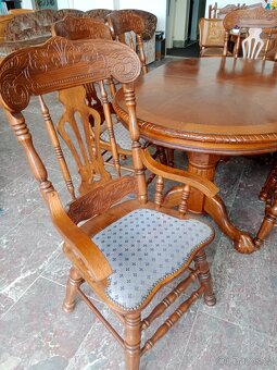 Krásný stůl a 6x židlí -Dovoz zdarma - 12