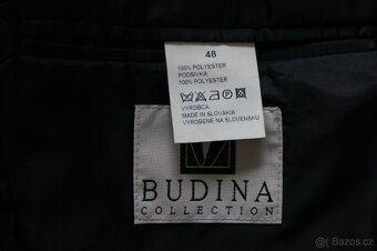 Pánská společenský oblek Budina velikost 48 - 12