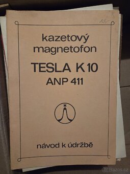 Tesla návody k rádiím / magnetofony - 12