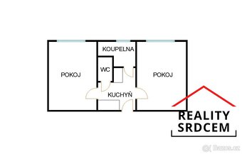 Pronájem rekonstruovaného bytu 2+kk, 40 m2 Čeladná - 12
