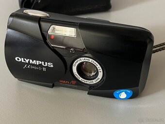 fotoaparát retro foťák olympus mju 2 foto retro aparát - 12