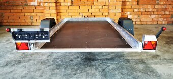 přívěsný vozík sklopný 1300 kg – 380x180x25 cm - 12